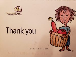 Open Door Pantry Postcard